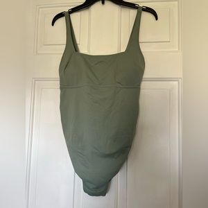 Gap Maternity Recycled Square Neck Swimsuit